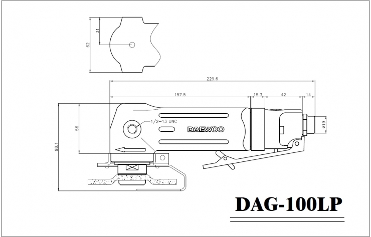 DAG-100LP_outer dimenstion