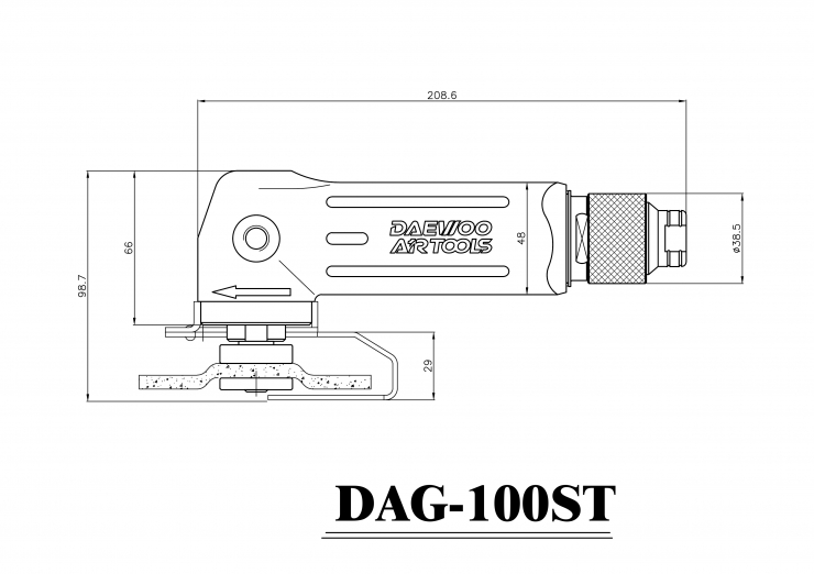 DAG-100ST_outer dimenstion